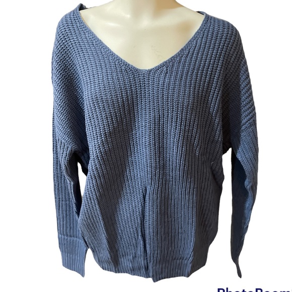 Twist back reversible sweater - Picture 6 of 7